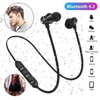 Magnetic XT-11 Bluetooth 4.2 wireless earphone sports headset waterproof earbuds neckband headphone with mic for samrtphones