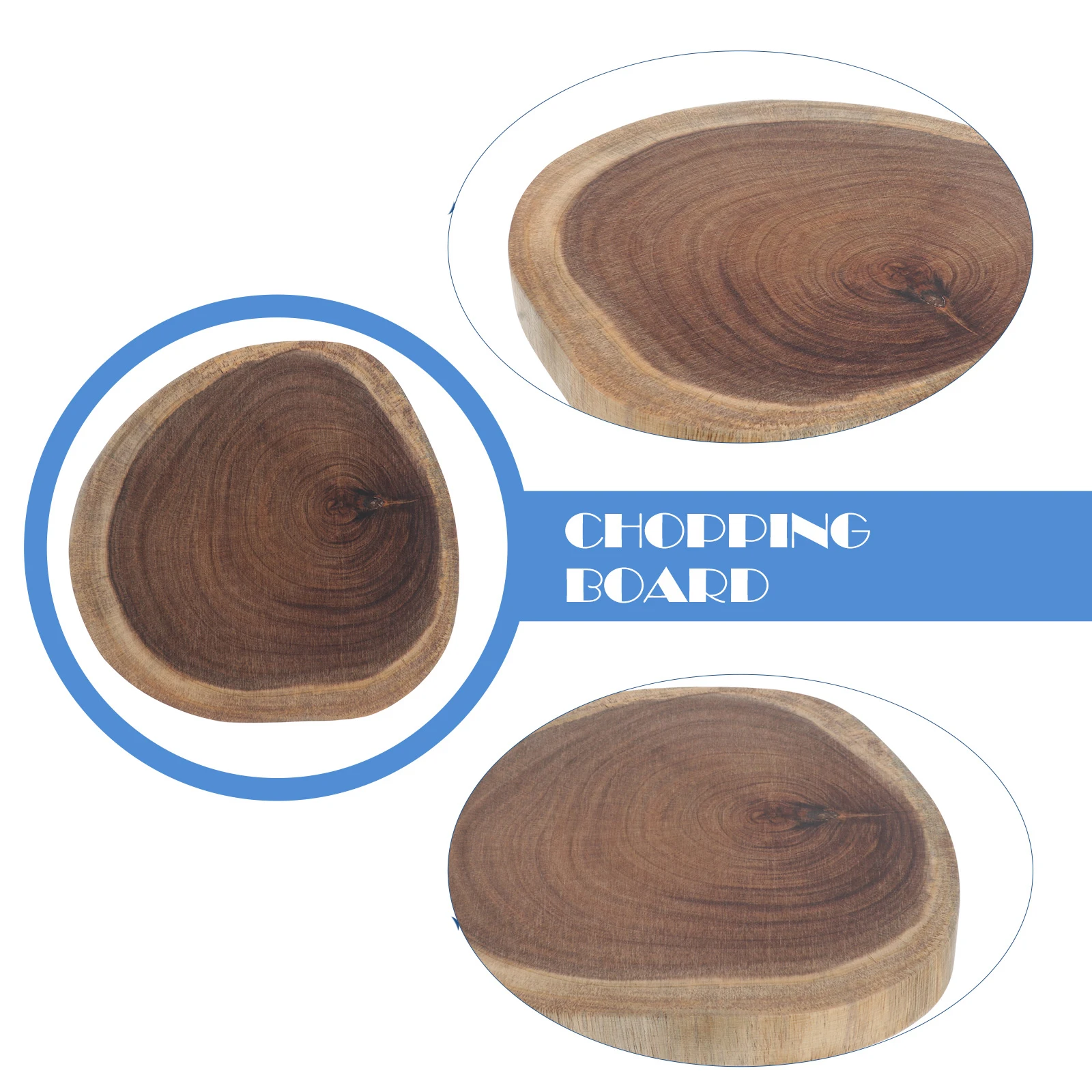 

1pc Bamboo Cutting Board Kitchen Chopping Mat Wooden Breadboard Easy Clean Suitable Fruit Meat Vegetable Fish