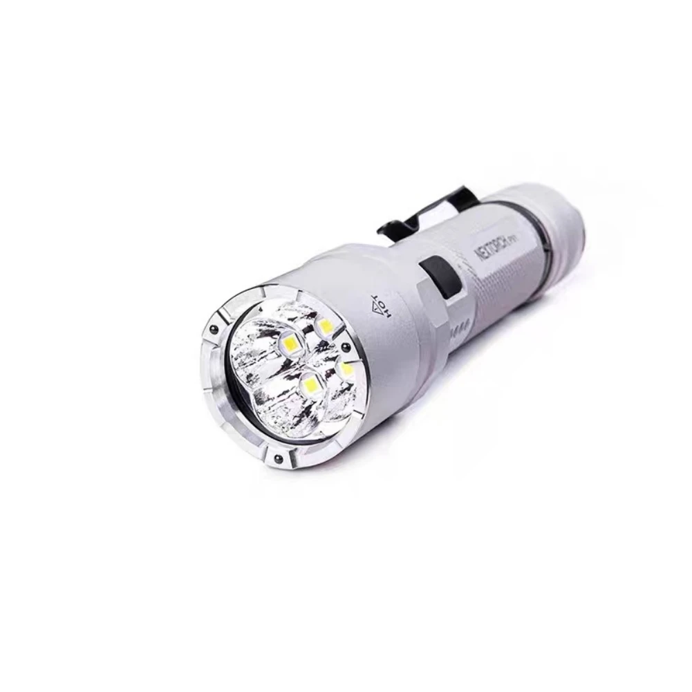 NEXTORCH P91 5000 Lumens Dual Switch Flashlight 300 meters 21700 battery 2-meter drop tested Torch Lamp