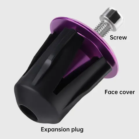 1 paar Fiets Bar End Plug Road Mountainbike Stuur End Cap Aluminium Fietsstuur End Cap MTB Stuur Stekkers Accessorie