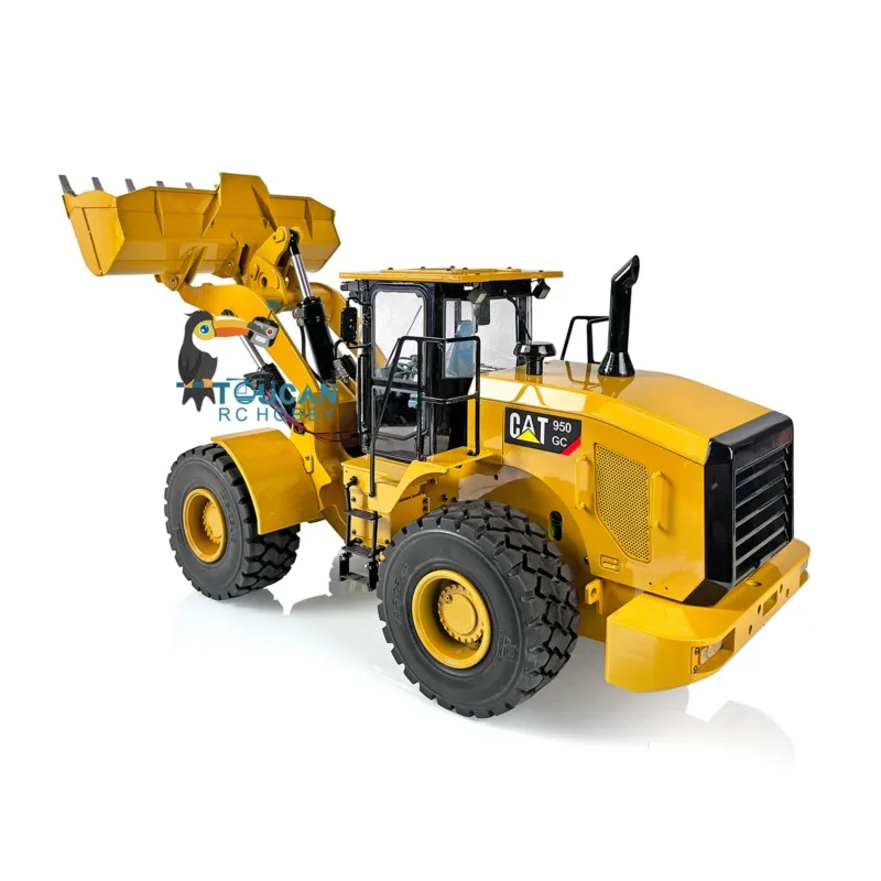 ألعاب خافتة 950 معدنية 1/12 هيدروليكية RTR RC محمل سيارة Esc محرك سيرفو مع بطارية نهائية مطلية صوت RC موديل Thzh1292