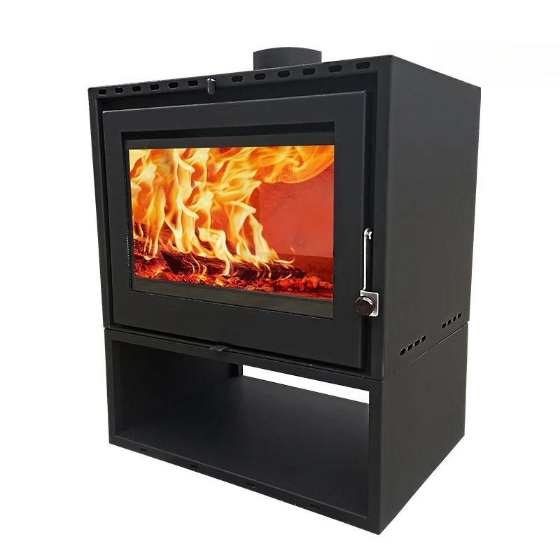 Perapian Kayu Bakar Baja Karbon Eropa untuk Rumah, Bed and Breakfast, Villa, Ruang Tamu, Pemanas, Tungku Pemanas