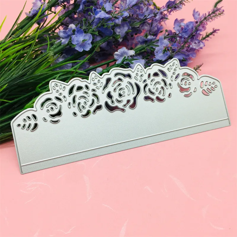 Lace border series metal cutting mold DIY scrapbook photo album decoration embossed paper card process