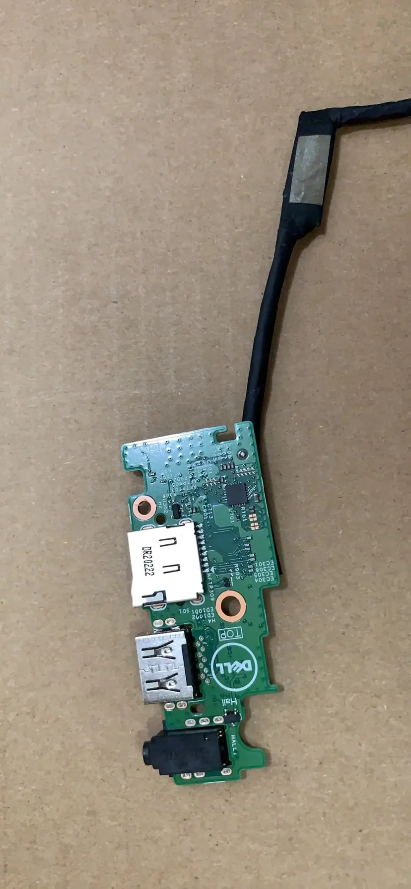 For dell Dell Vostro 7500 7501 USB Small Board, Audio Board IO Board Cable 0TR90K