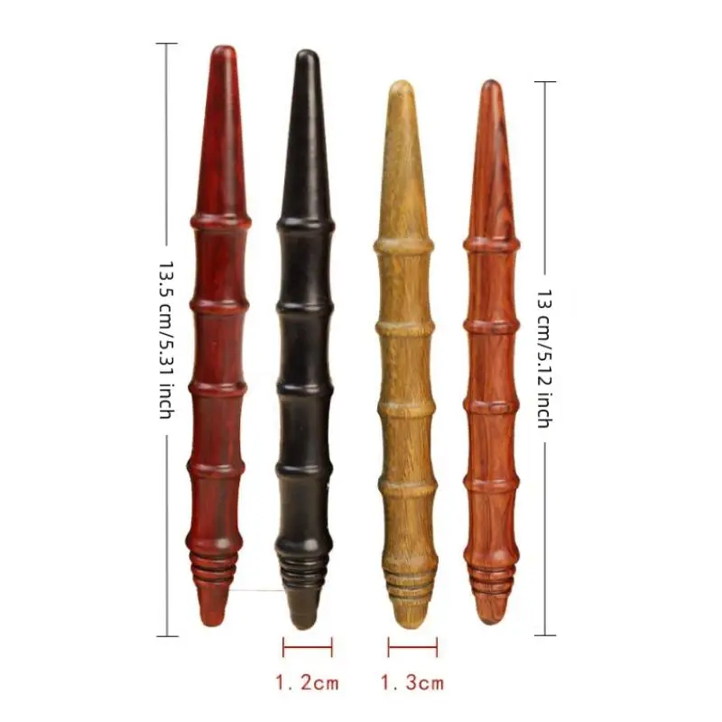 Natural Sandalwood Massager Acupoint Reflexology Tools Wood Massage Stick Tool For Full Body Relaxing Deep Tissue Foot Massage