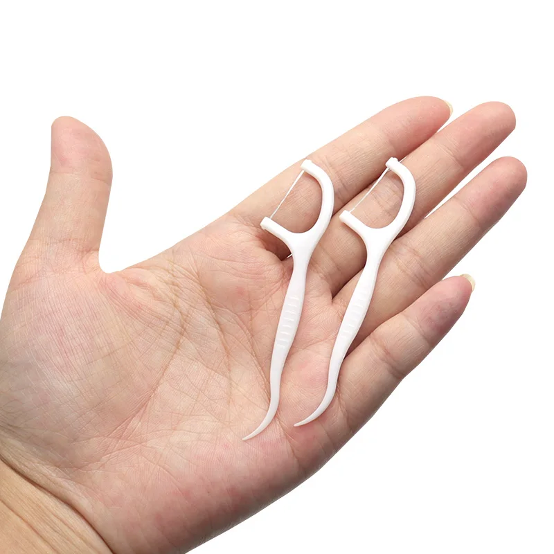 1 conjunto dental floss picaretas limpo entre dentes flosser palitos viagem portátil escova de dentes descartável