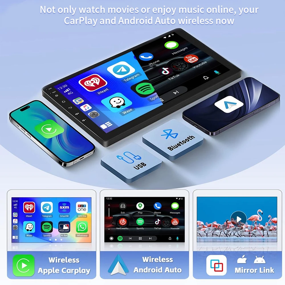 Android Car DVD Radio Stereo For Chevrolet Spark 2010 2011 2012 2013 2014 Auto Multimidia Player GPS Navigation 5G Carplay 2DIN - Image 3