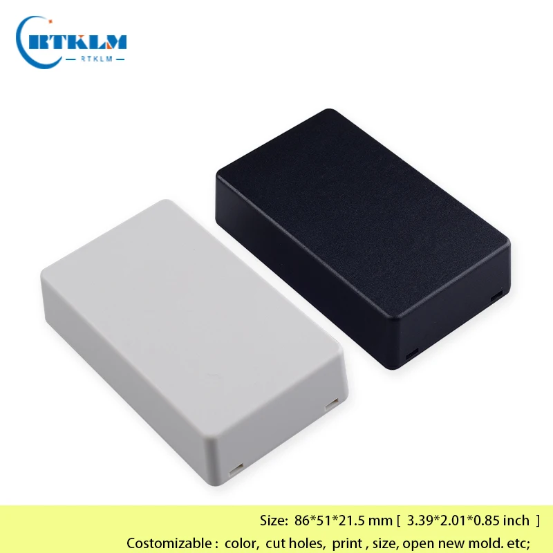 Electronics Plastic Case Plastic Housing Connectors Desktop Box Plastic Enclosure 86*51*22mm