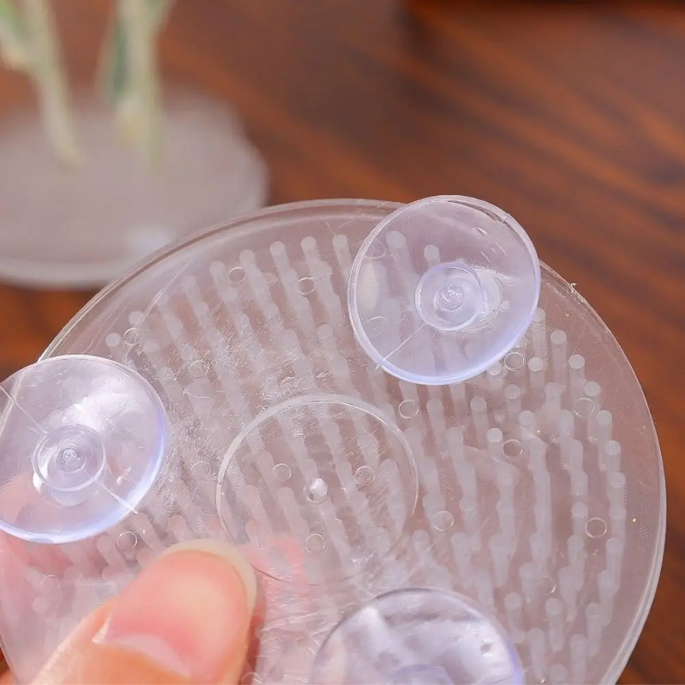 

1/3Pcs Transparent Ikebana Stem Holder Waterproof DIY Arrangement Base Circular Flower Fixing Bracket for Vases Floral Design
