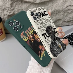 Rapper 2pacs T-Tupac Phone Case for Xiaomi Redmi 13C 12C 10C 9C 10A Note 13 12 11 10 9 8 Pro Plus 4G 5G Straight Edge Soft Cover