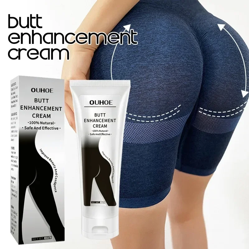 Crème d'agrandissement des fesses pour femmes, levage des hanches sexy, crème de serrage des fesses, massage des gros fesses saillantes, soins du corps pour dames