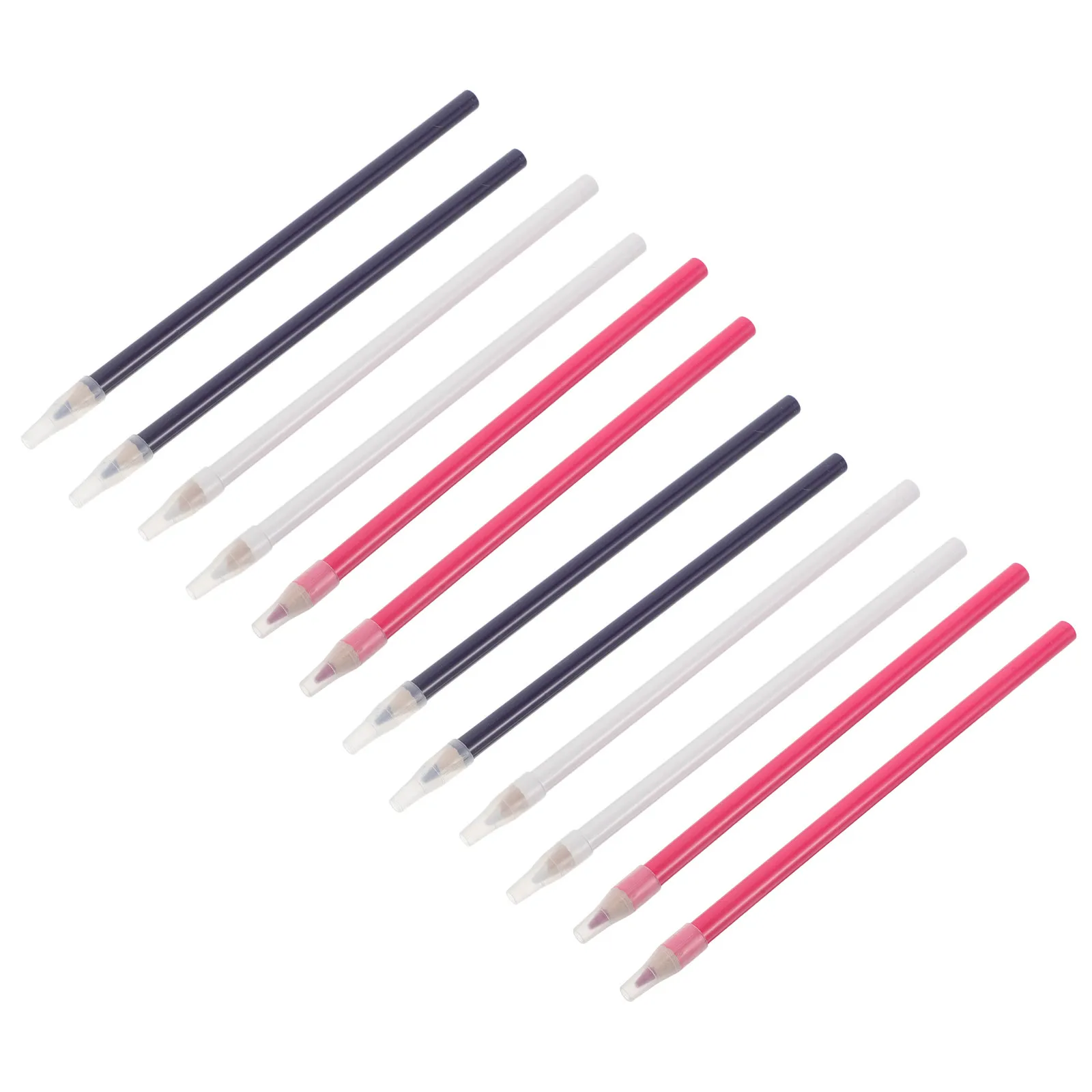 12Pcs Fabric Marking Pen Washable Tailor Chalk Pencil Temporary Sewing Seam Marker Quilting Embroidery Clothing Design Crease