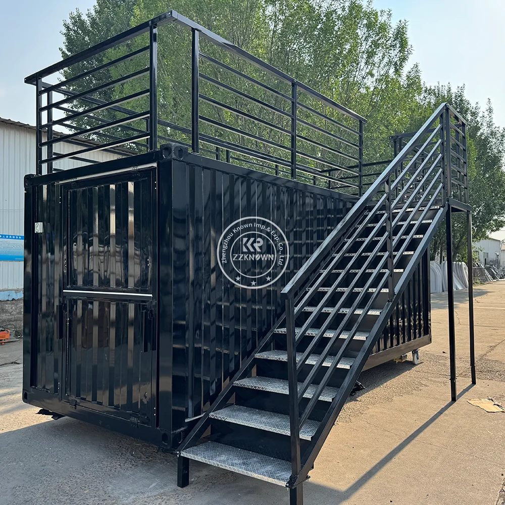 New Design Expandable Container House Prefabricated Restaurant Bar Luxury Container Restaurant Coffee Shop Kiosk For Sale