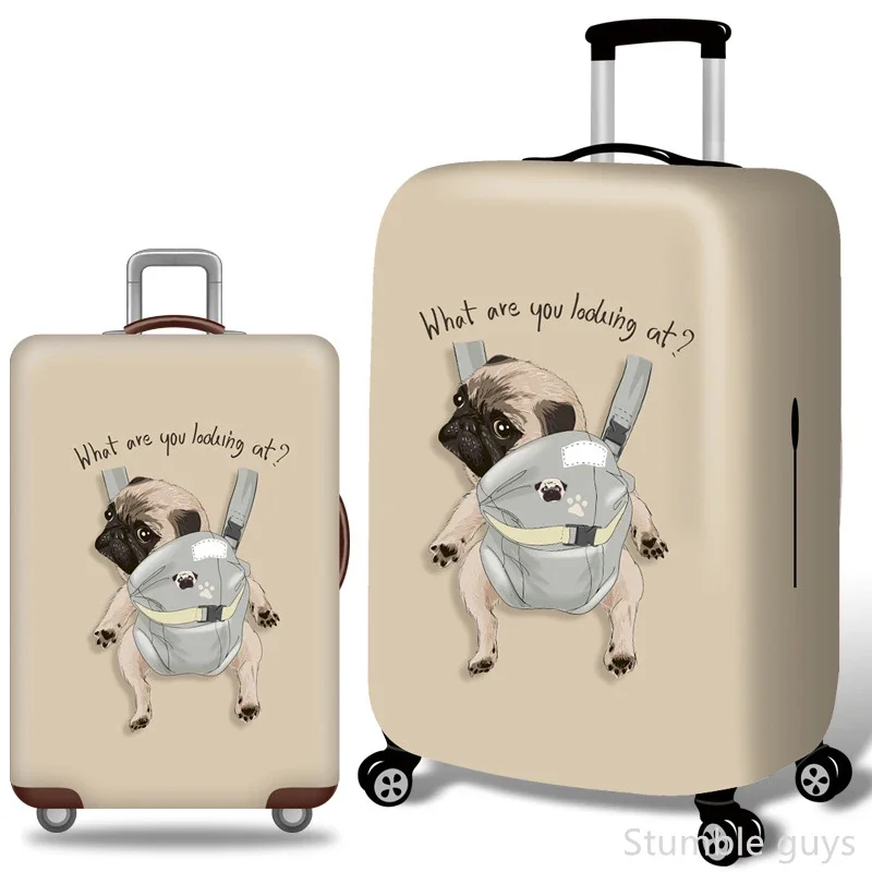 

Эластичный пылезащитный чехол для багажа, защитный, устойчивый к царапинам, прочный, для авиаперелетов, подходит для всех типов чемоданов