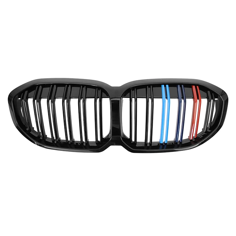 

Front Bumper Dual Grille ABS Gloss Black M Color Parts Auto Parts Car Grills for BMW 1 Series F40 2020-