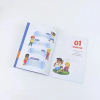 2Pcs Children's Educational Comic Book Leadership Physical Chemistry English Story Book Children's Learning Gift 8-12 Years Old. 3