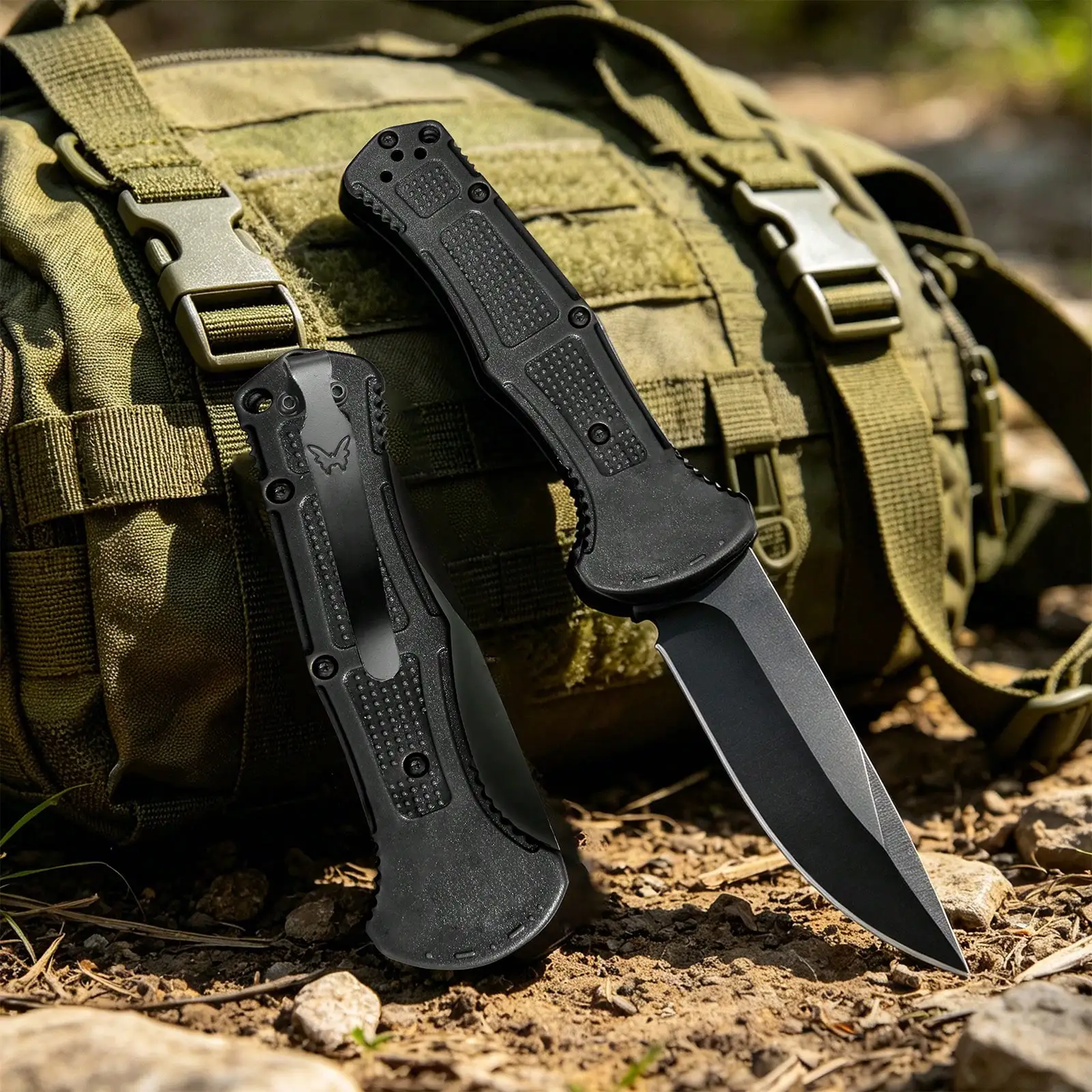 Pisau Lipat G10 dengan Bilah T - Outdoor Adventure Friends ulasan dan harga
