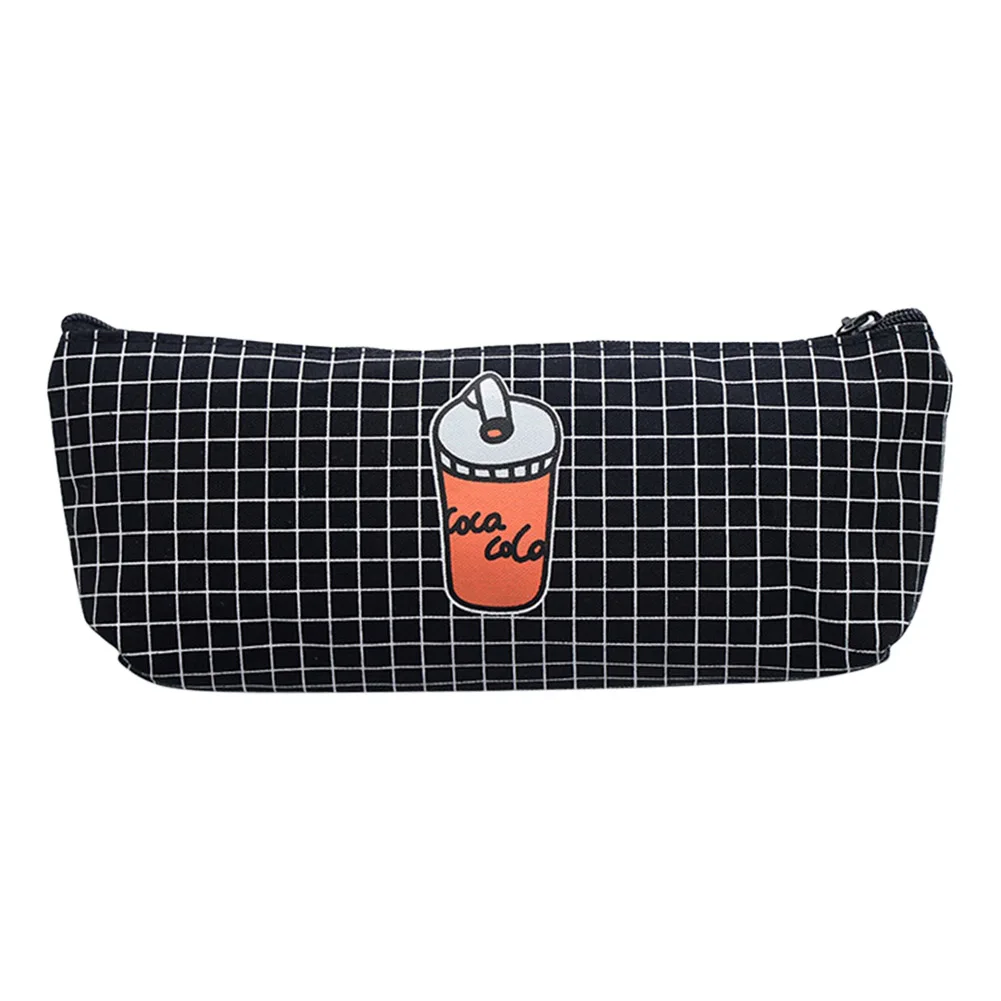 Симпатичный картофель фри кола, парусиновый карандаш для быстрого питания, женская сумка-Органайзер для школы и офиса