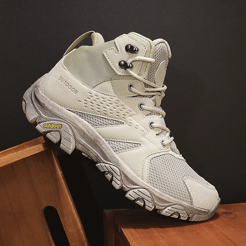 Fashion Hiking Shoes for Men Women Breathable Mesh Non Slip Trekking Sneakers Lightweight Outdoor Climbing Walking Trainers 2553