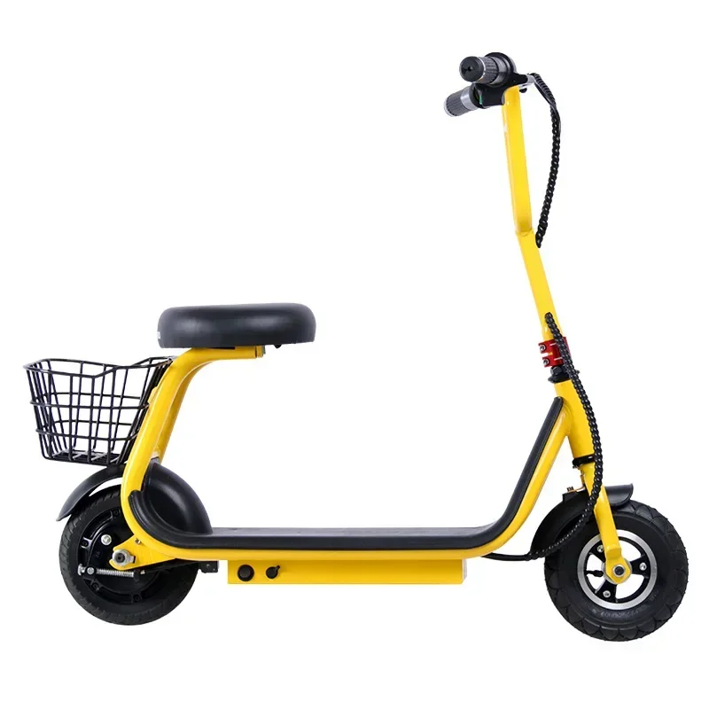 The 36V4.4AH folding electric scooter can be used as a tool to replace walking everyday