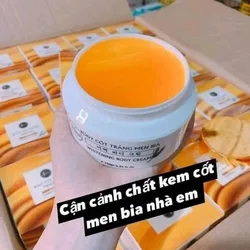Kem Dưỡng Trắng Body Cốt Trắng Men Bia Nicos 150g trắng sáng chuyên sâu, dưỡng ẩm mềm, mịn, body brightening moisturizing smooth