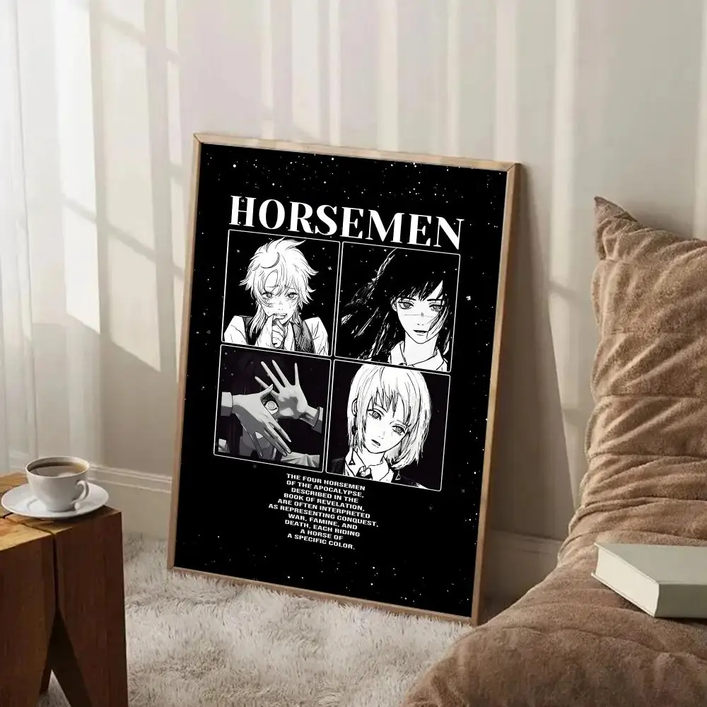 Anime Devil C-Chainsaw Man Poster, Gemälde, Wandkunst, Wandbild für Wohnzimmer, Heimdekoration und Geschenke – Detail 14