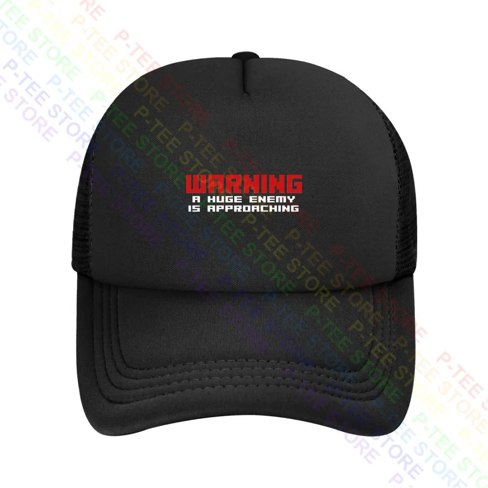 Ikaruga Darius Donpachi Rtype-A Huge Enemy Is Approaching Shmup Baseball Cap Snapback Caps Knitted Bucket Hat