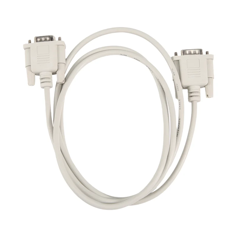 Cable adaptador VGA DB15 macho a RS232 DB9 Pin macho/cable de extensión de vídeo gráfico (blanco, 1,4 M)-N35R