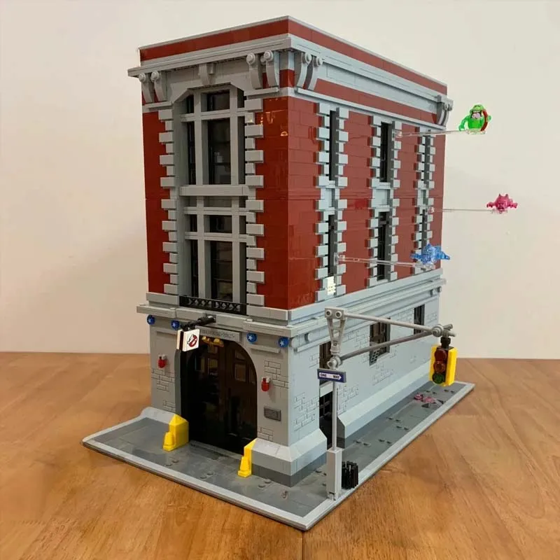 4634 pièces compatibles 75827 83001 avec figurines quartier général de pompiers 16001 blocs de construction briques cadeau d'anniversaire jouets série de films