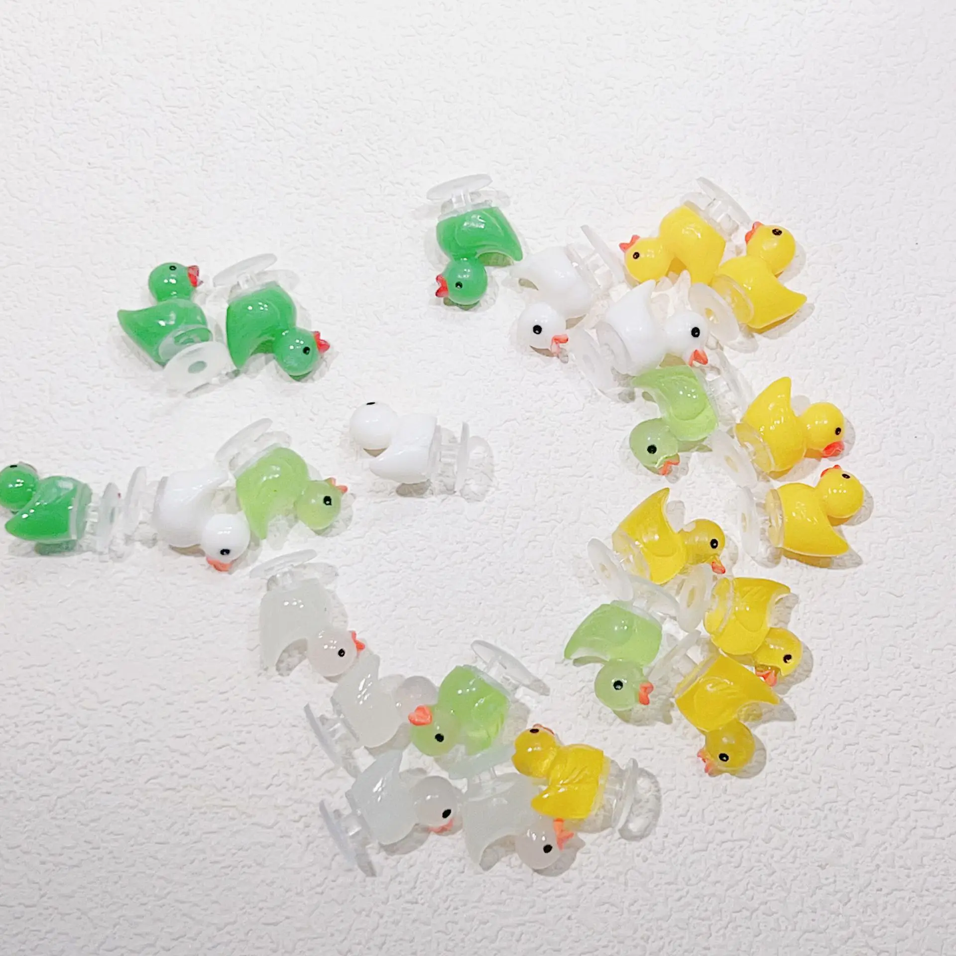 

Cute 3D Three-dimensional Small Duck Little Yellow Duck Dopamine Cute Shoes And Accessories