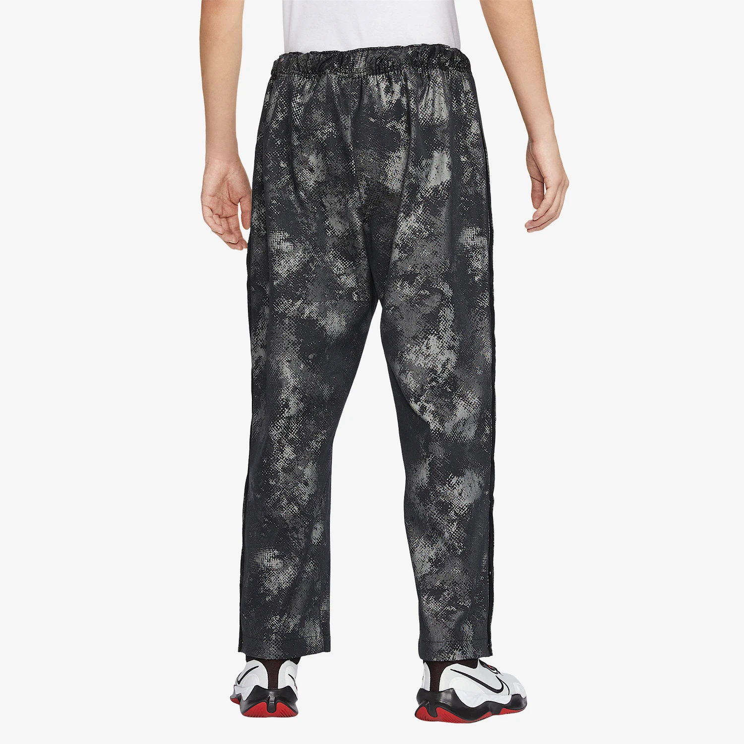 Nike genuine 2024 New Men's Loose-fit Printed Woven Pants FZ0649-010