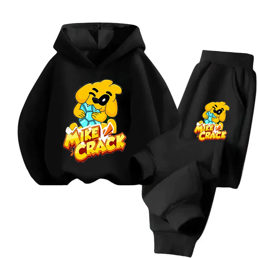 

Anime Mikecrack Hoodies+Pants Sets Boys Girls Los Compadretes Cartoon Hoody Fashion Long Sleeve Pullover Kids Tracksuits Suits