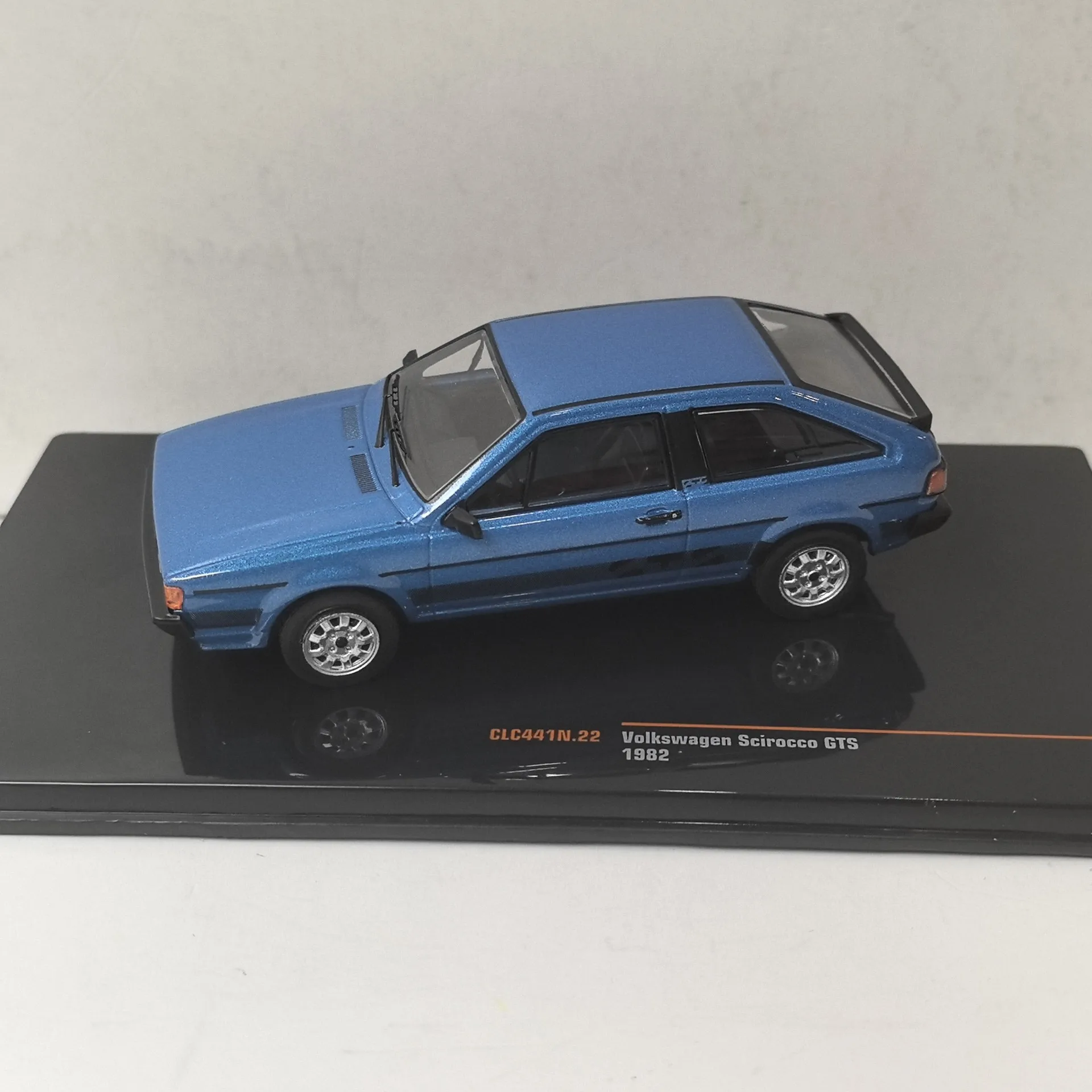 Diecast IXO 1/43 Scale VW Scirocco GTS 1982 Alloy Car Model Collectible Toy Gift Souvenir Display Ornament