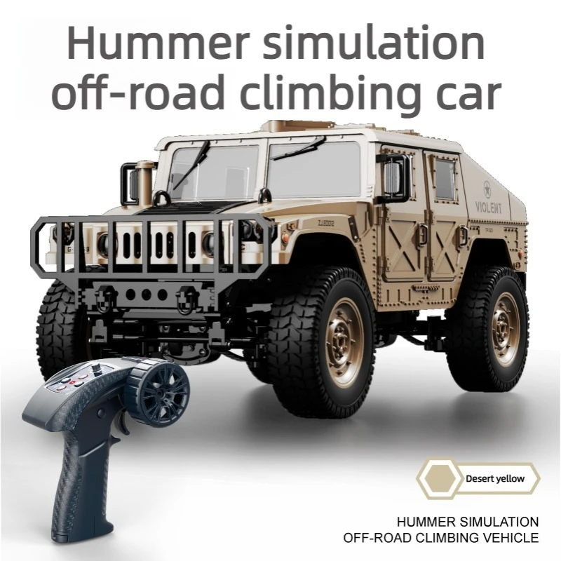 

JJRC C8835 Full Scale Hummer RC Off-Road Vehicle 2.4GHz Rechargeable RTR All-Terrain Outdoor Remote Control Off-Road Vehicle