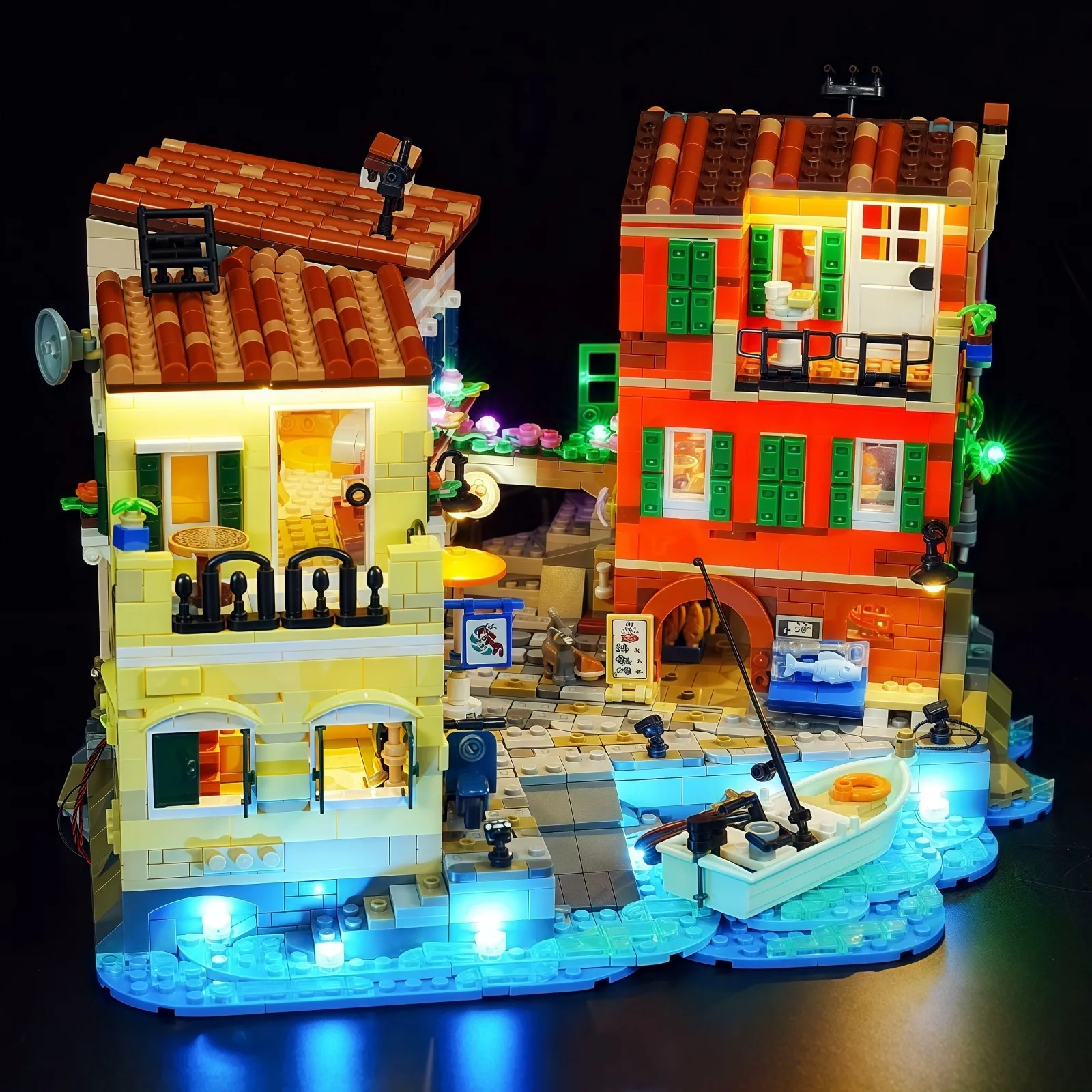 MAXCXT LED Light Set For LEGO 21359 Italian Riviera DIY Decorative Lamp Not Include Lego Building Blocks Set ﻿
