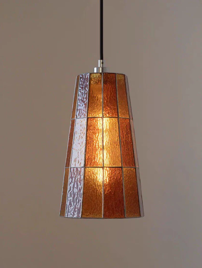 Creative Stained Glass Restaurant Chandelier Nordic Simple