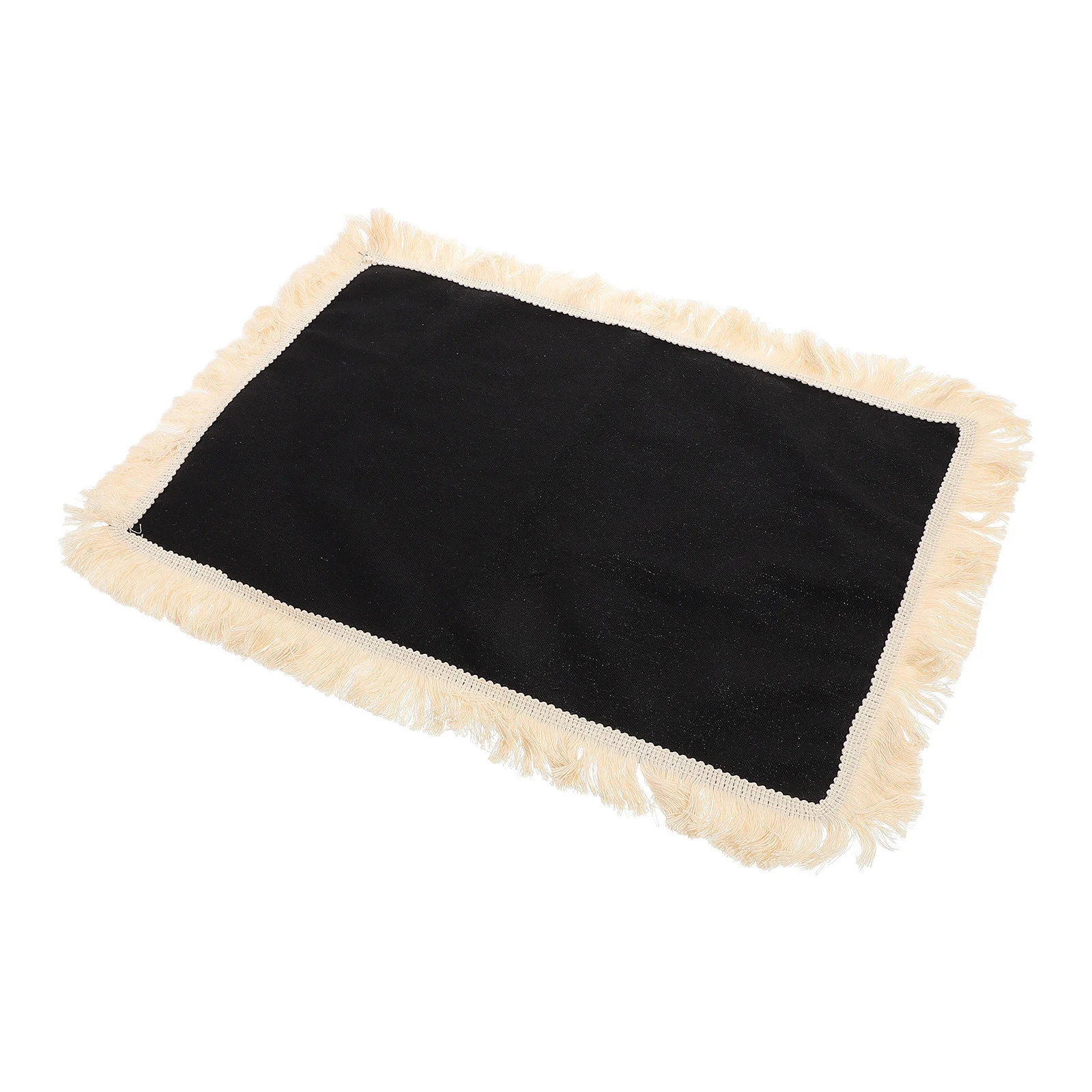 

1pcs Cotton Linen Placemats Rectangle Table Mats Heat Resistant Dining Room Decor Boho Farmhouse Style Washable Kitchen