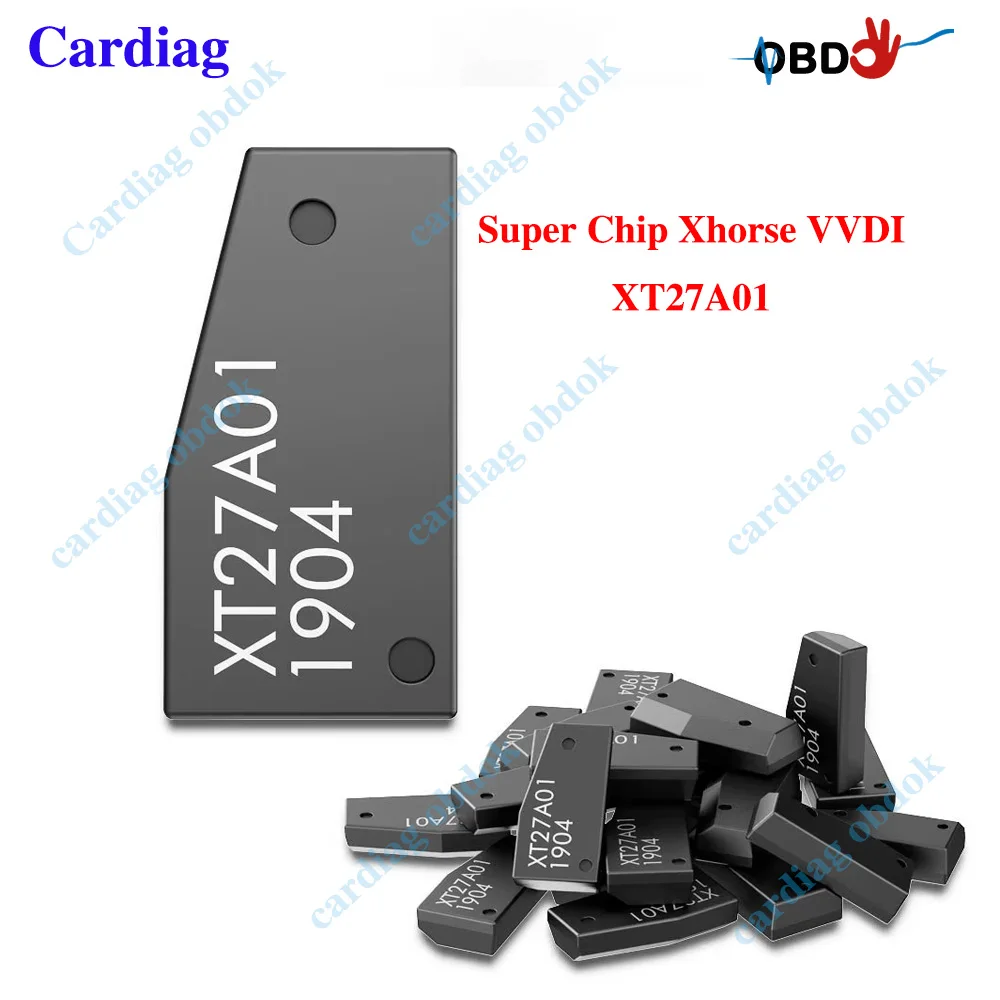 Super Chip Xhorse VVDI XT27 XT27A01 XT27A Transponder for ID46/40/43/4D/8C/8A/T3/47/8A Chip for VVDI2 VVDI Key programming chip