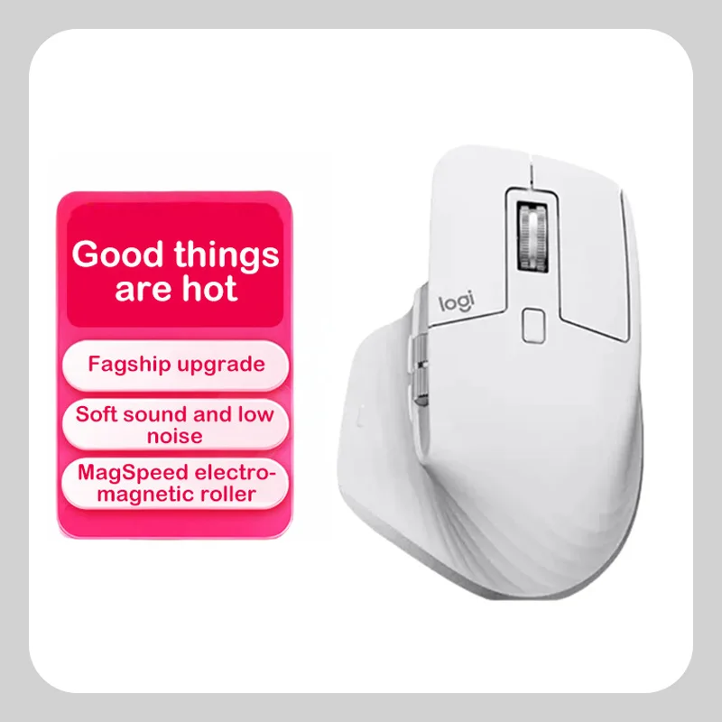 Logitech MX Master 3S Dual-mode Wireless Bluetooth Mouse