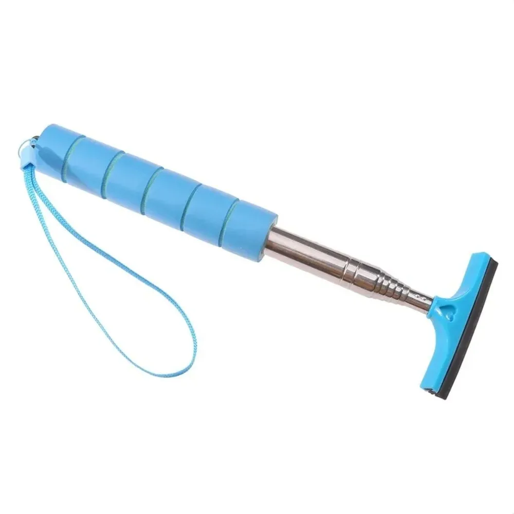 Multifunctional Telescopic Car Rearview Mirror, Household Window Wiper, Stainless Steel Material, Automotive Supplies