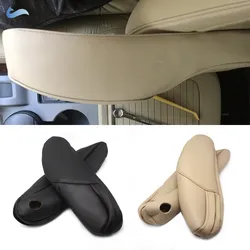 Car Driver/ Passenger Side Seat Arm Rest Handle Leather Protect Cover For Honda CRV CR-V 2010 2011 2012 2013 2014 2015 2016 2017