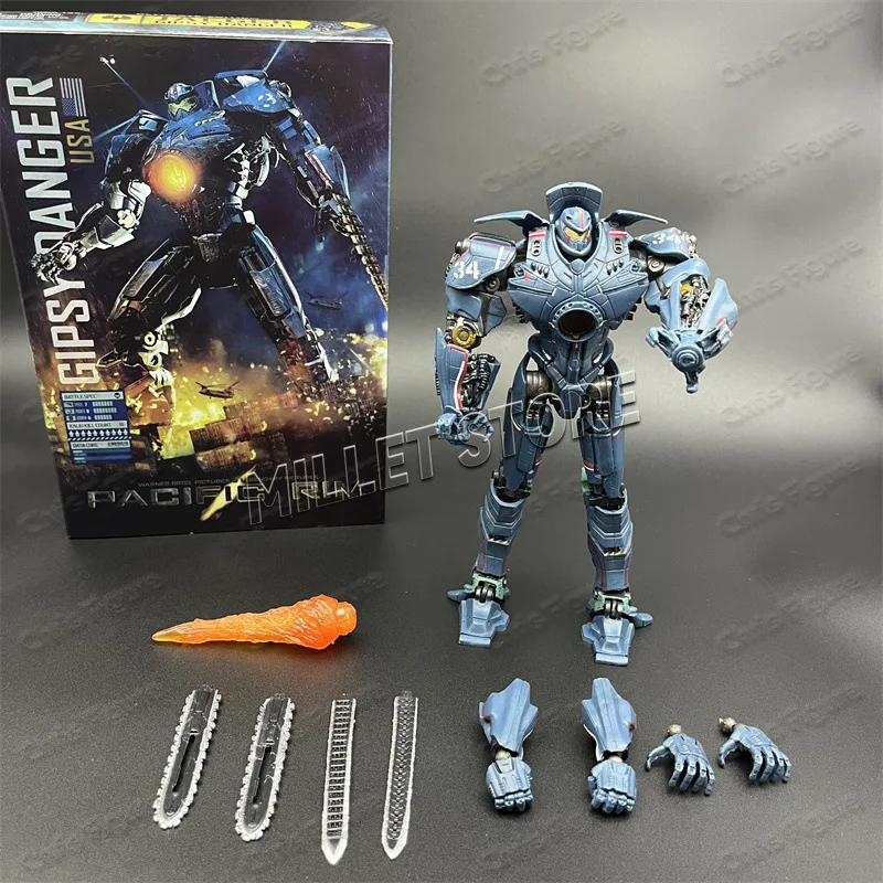 In Stock, Light-up 20cm NECA Figures, Pacific Rim: Crimson Typhoon, Gipsy Danger, Cherno Alpha, Model Toys - view 6