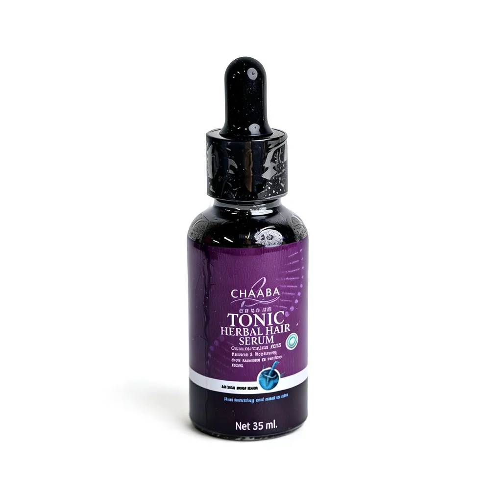 

CHAABA Herbal Hair Tonic Serum 35ml Scalp Nourishing Hair Care Fluid for Healthier Stronger Shiny Hair Daily Care