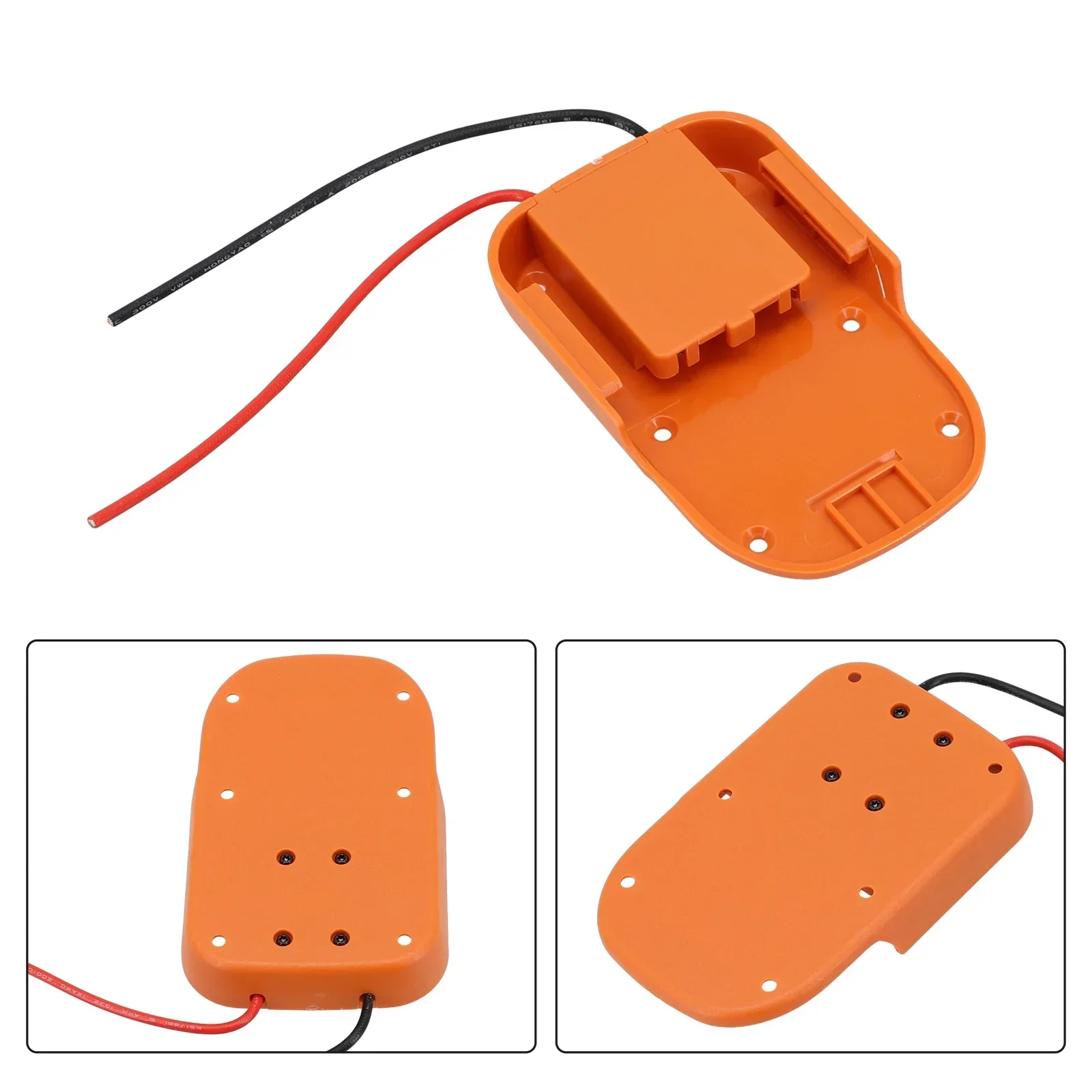 Adaptador de bateria adaptador de doca de alimentação para ridgid 18v para aeg 18v conectores de alimentação adaptador de bateria estável suporte de bateria rack caso