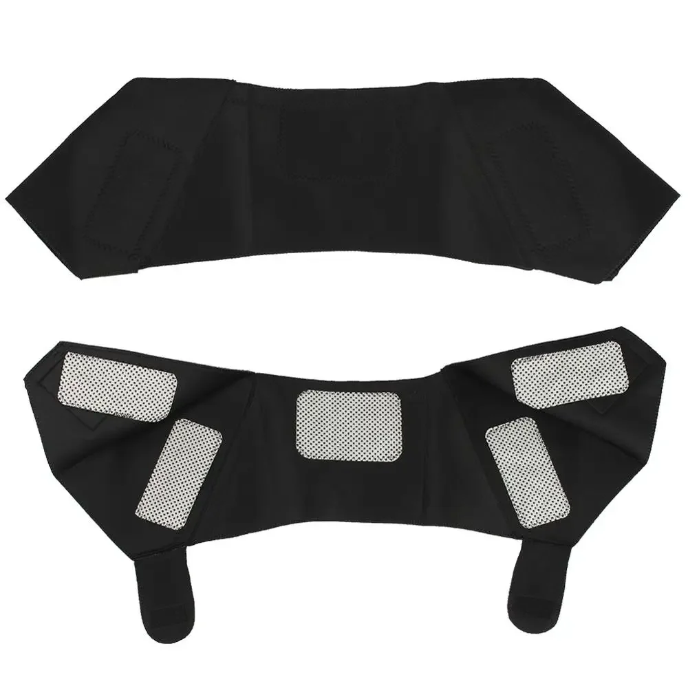 Self-heating Shoulder Protector Belt Adjustable Shoulder Neck Massager Relief Fatigue Pad Therapy Pain Relax Muscle Health Care