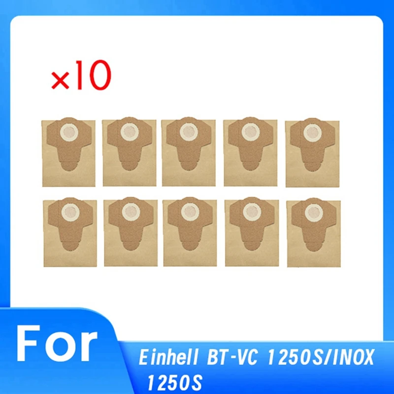 A26T-20L กระดาษฝุ่นสําหรับ Einhell BT-VC 1250 S/INOX 1250S เปียกและแห้งเครื่องดูดฝุ่นถุงขยะสูญญากาศถุงกรอง