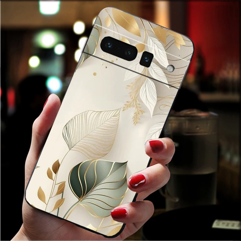 Tropical leaf Phone Case For Google Pixel 9 Pro XL 8 7 6 Pro Pixel 8A 7A 6A 4A 3A 3XL Pixel 8 7 6 5 4