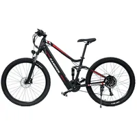 Electric bike 1000W 48V 13.6Ah E bike RANDRIDE YS90 Full Suspension bike hydraulic brake 27 gears Electric Bicycle EU Stock