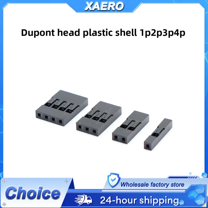 RC Servo & ESC Connector Kit - 2.54mm Single Row Housing 1P 2P 3P 4P Dupont Plugs for Drone, Airplane, FPV DIY Repair