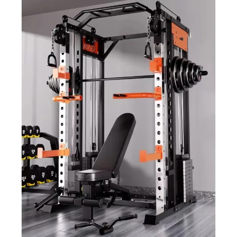

Home Combination Comprehensive Trainer, Bird Gantry & Smith Machine with Squat Rack